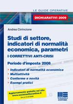 CIRRINCIONE ANDREA, Studi di settore indicatori di normalit economica