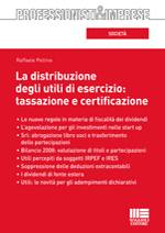 PELLINO RAFFAELE, La distribuzione degli utili di esercizio