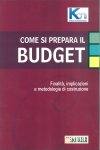 AA.VV., Come si prepara il budget