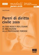 GRIMALDI LUIGI, Pareri di diritto civile