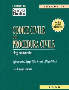 FINOCCHIARO GIUSEPPE, Codice civile e procedura civile  L. complementari