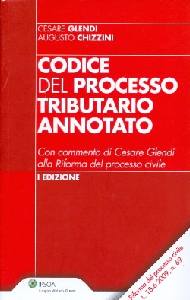 GLENDI - GHIZZINI, Codice del processo tributario