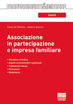 DE STEFANIS  QUERCIA, Associazione in partecipazione e impresa familiare