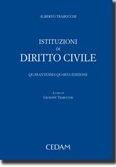 TRABUCCHI ALBERTO, Istituzioni di diritto civile