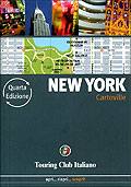 TOURING CLUB TCI, New York. Cartoville Carta e guida