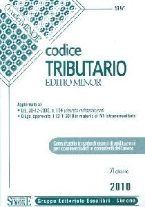 AA.VV., Codice tributario 2010