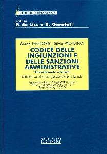 GAROFOLI - LISE, Codice delle ingiunzioni e sanzioni amministrative