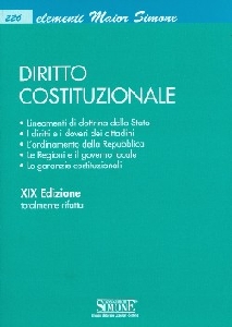 AA.VV., Diritto Costituzionale.