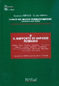 FERRARI GENNARO, Codice del nuovo pubblico impiego. Vol. 2