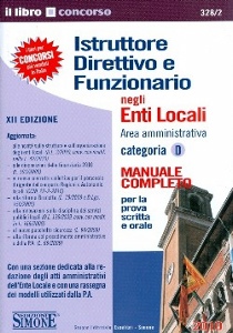 AA.VV., Istruttore direttivo e funzionario  Enti Locali