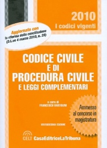 BARTOLINI FRANCESCO, Codice civile e di procedura leggi complementari