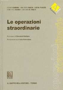 AA.VV., Le operazioni straordinarie