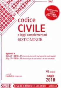 IZZO FAUSTO(CUR.), Codice civile e leggi complementari