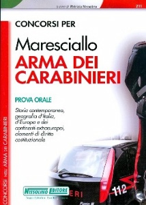 NISSOLINO PATRIZIA, Maresciallo arma dei Carabineri. Prova orale