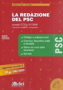 CAROLI MASSIMO & C., La redazione del PSC