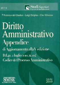 AA.VV., Diritto amministrativo  appendice