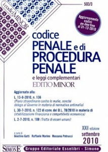 AA.VV., CODICE PENALE E DI PROCEDURA PENALE