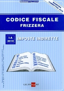 FRIZZERA, Imposte indirette Codice fiscale Frizzera I-A 2010