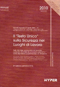 BACCHINI FRANCESCO, Testo unico sulla sicurezza nei luoghi di lavoroVE