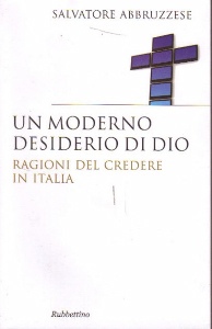 ABBRUZZESE SALVATORE, Un Moderno desiderio di Dio