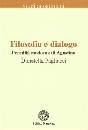 PAGLIACCI DONATELLA, Filosofia e dialogo