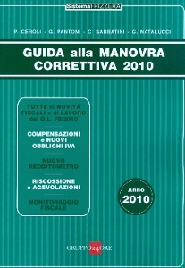 CEROLI-PANTONI, Guida alla manovra correttiva 2010