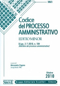 PAGANO ALESSANDRO, Codice del processo amministrativo