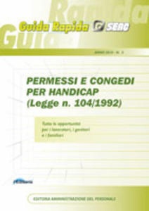 AA.VV., Permessi e congedi per handicap(legge n.104/1992)