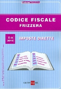 FRIZZERA, Imposte indirette Codice fiscale Frizzera 2-A 2010