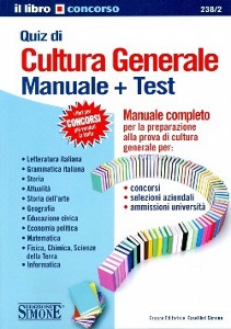 SIMONE, QUIZ DI CULTURA GENERALE: MANUALE + TEST