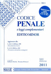 MARINO-PETRUCCI, Codice penale e leggi complementari editio minor
