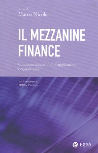 NICOLAI MARCO /ED, Il mezzanine finance