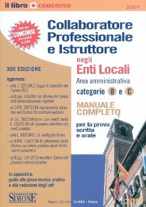 AA.VV., Collaboratore professionale istruttore Enti Locali