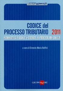 RUFFINI ERNESTO M., Codice del processo tributario