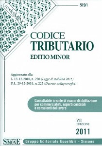 AA.VV., Codice tributario Editio Minor
