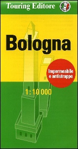 TOURING  TCI, Bologna. Carta stradale 1:10.000