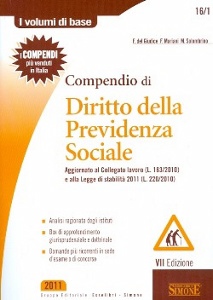 DEL GIUDICE MARIANI, Compendio di diritto della Previdenza sociale