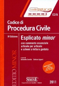 COMITE LIQUORI, Codice di procedura civile esplicato