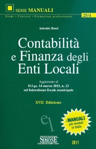 ROSSI ANTONIO, coetabilit e finanza degli enti locali ve