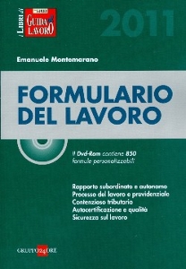 MONTEMARANO EMANUELE, Formulario del lavoro 2011