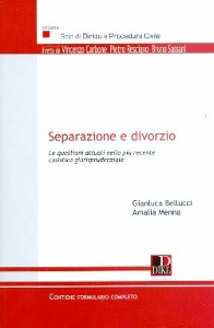 BELLUCCI - MENNA, Separazione e divorzio