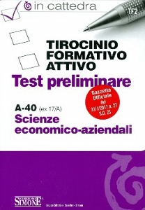 DE NOTARIIS MAGDA, Tirocinio formativo attivo Test Preliminare