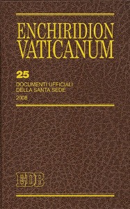 AA.VV., Enchiridion Vaticanum  n.25 2011