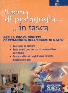 SIMONE, Il tema di pedagogia in tasca