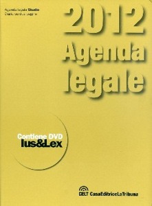 LA TRIBUNA, Agenda legale 2012 AVVOCATO