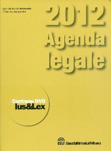 LA TRIBUNA, Agenda legale 2012 STUDIO