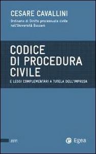 CAVALLINI CESAR, Codice di procedura civile 2011