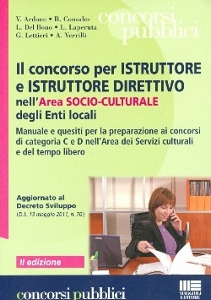 CONSALES - GERLA -.., Il concorso per istruttore e istruttore direttivo