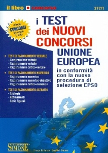 SIMONE, I test dei nuovi concorsi unione europea