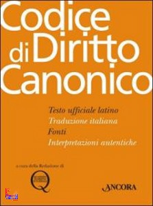 ANCORA, Codice di diritto canonico Testo ufficiale latino